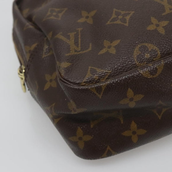 LOUIS VUITTON Monogram Trousse Toilette 28 Clutch Bag M47522 LV Auth 119338