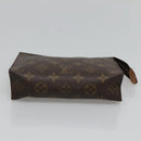 LOUIS VUITTON Monogram Poche Toilette 15 Pouch M47546 LV Auth 119343-6