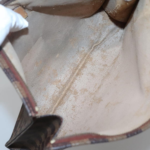 LOUIS VUITTON Damier Ebene Poche Toilette 26 Pouch N47543 LV Auth 119346