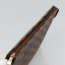 LOUIS VUITTON Damier Ebene Poche Toilette 26 Pouch N47543 LV Auth 119346-5