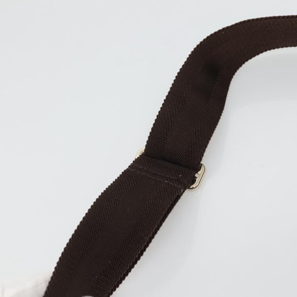 GUCCI GG Supreme Shoulder Bag PVC Leather Beige Gold 201448 Auth 119359