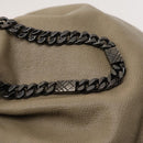 BURBERRY Shoulder Bag Leather Beige Auth 119364-10