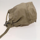 BURBERRY Shoulder Bag Leather Beige Auth 119364-4