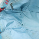 CHANEL New Travel line Tote Bag Nylon Light Blue CC Auth 119372-17