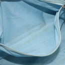 CHANEL New Travel line Tote Bag Nylon Light Blue CC Auth 119372-18