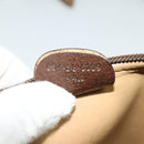 GUCCI GG Supreme Shoulder Bag PVC Leather Beige Gold Auth 119374-12