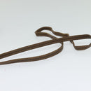 GUCCI GG Supreme Shoulder Bag PVC Leather Beige Gold Auth 119374-7