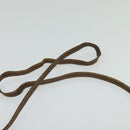 GUCCI GG Supreme Shoulder Bag PVC Leather Beige Gold Auth 119374-8