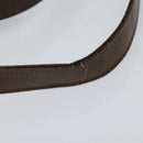 Christian Dior Trotter Canvas Shoulder Bag Brown Auth 119375-11