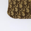 Christian Dior Trotter Canvas Shoulder Bag Brown Auth 119375-15