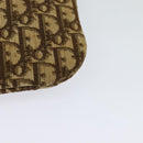 Christian Dior Trotter Canvas Shoulder Bag Brown Auth 119375-16