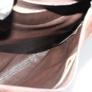 Christian Dior Trotter Canvas Shoulder Bag Brown Auth 119375-19