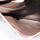 Christian Dior Trotter Canvas Shoulder Bag Brown Auth 119375-20