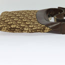 Christian Dior Trotter Canvas Shoulder Bag Brown Auth 119375-5