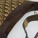 Christian Dior Trotter Canvas Shoulder Bag Brown Auth 119375-6