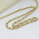 CHANEL Matelasse Chain Shoulder Bag Lamb Skin White CC Auth 119388-7