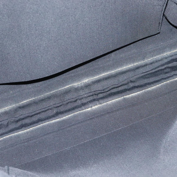 CHANEL COCO Mark Hand Bag Caviar Skin Black Gold CC Auth 119391