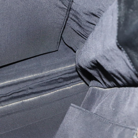 CHANEL COCO Mark Hand Bag Caviar Skin Black Gold CC Auth 119391