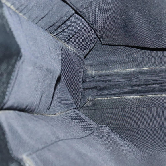 CHANEL COCO Mark Hand Bag Caviar Skin Black Gold CC Auth 119391