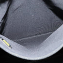 CHANEL COCO Mark Hand Bag Caviar Skin Black Gold CC Auth 119391-19