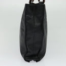 CHANEL COCO Mark Hand Bag Caviar Skin Black Gold CC Auth 119391-4