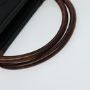 CHANEL COCO Mark Hand Bag Caviar Skin Black Gold CC Auth 119391-7