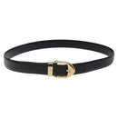 LOUIS VUITTON Epi Ceinture Classic Belt 33.5"" Black LV Auth 119423-13