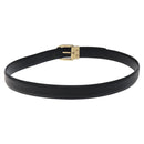 LOUIS VUITTON Epi Ceinture Classic Belt 33.5"" Black LV Auth 119423-2