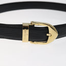 LOUIS VUITTON Epi Ceinture Classic Belt 33.5"" Black LV Auth 119423-5