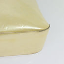 LOUIS VUITTON Monogram Vernis Brentwood Shoulder Bag Perle M91512 LV Auth 119439-16