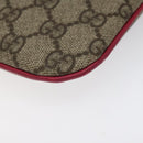 GUCCI GG Supreme Mini Hand Bag PVC Leather Beige 114600 Auth 119443-9