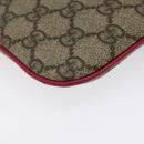 GUCCI GG Supreme Mini Hand Bag PVC Leather Beige 114600 Auth 119443-14