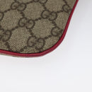 GUCCI GG Supreme Mini Hand Bag PVC Leather Beige 114600 Auth 119443-15