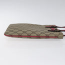 GUCCI GG Supreme Mini Hand Bag PVC Leather Beige 114600 Auth 119443-3