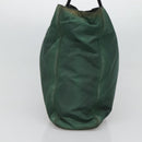PRADA Hand Bag Nylon Khaki Auth 119457-5