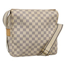 LOUIS VUITTON Damier Azur Naviglio Shoulder Bag N51189 LV Auth 119481-1