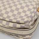 LOUIS VUITTON Damier Azur Naviglio Shoulder Bag N51189 LV Auth 119481-12