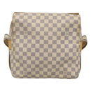 LOUIS VUITTON Damier Azur Naviglio Shoulder Bag N51189 LV Auth 119481-2