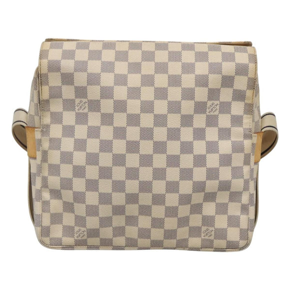 LOUIS VUITTON Damier Azur Naviglio Shoulder Bag N51189 LV Auth 119481