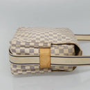 LOUIS VUITTON Damier Azur Naviglio Shoulder Bag N51189 LV Auth 119481-5