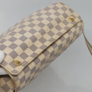 LOUIS VUITTON Damier Azur Naviglio Shoulder Bag N51189 LV Auth 119481-6