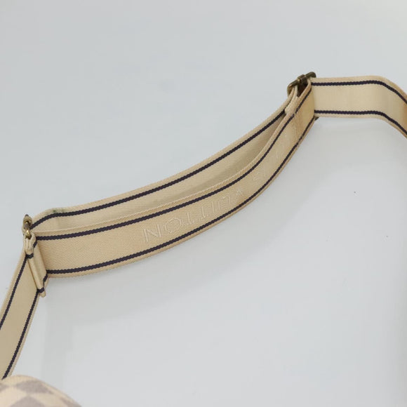 LOUIS VUITTON Damier Azur Naviglio Shoulder Bag N51189 LV Auth 119481