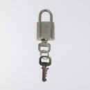 LOUIS VUITTON Padlock metal Silver LV Auth 119484-2