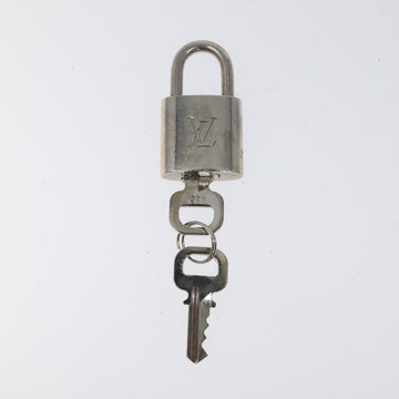 LOUIS VUITTON Padlock metal Silver LV Auth 119484 - 0