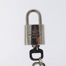 LOUIS VUITTON Padlock metal Silver LV Auth 119484-4