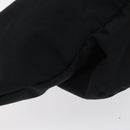 PRADA Sports Waist Bag Nylon Black Silver Auth 119506-17