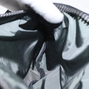 PRADA Sports Waist Bag Nylon Black Silver Auth 119506-20