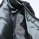 PRADA Sports Waist Bag Nylon Black Silver Auth 119506-21