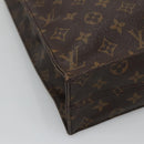 LOUIS VUITTON Monogram Sac Plat Hand Bag M51140 LV Auth 119510-14