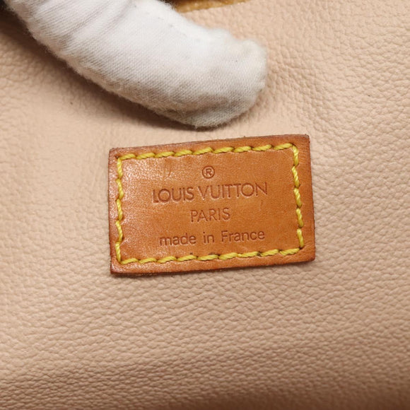 LOUIS VUITTON Monogram Sac Plat Hand Bag M51140 LV Auth 119510